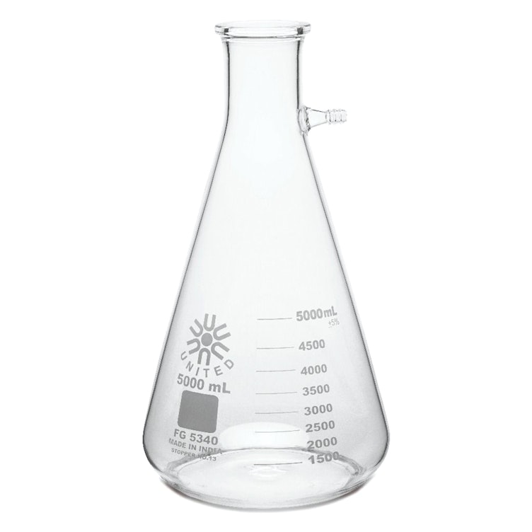 5000mL Heavy Wall Glass Filtering Flask