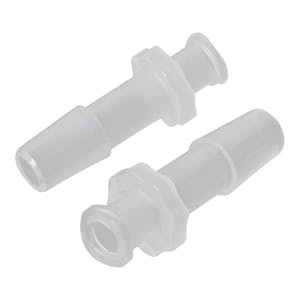 1/4" Hose Barb Female Natural Polypropylene Soft-Touch Luer - Package of 100
