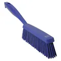 13" Purple Polypropylene Vikan® Edge Bench Brush with Medium Polyester Bristles