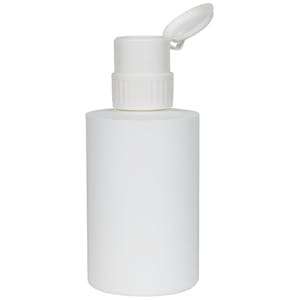 HDPE Squat Cylindrical Bottle with Well-Style Pump