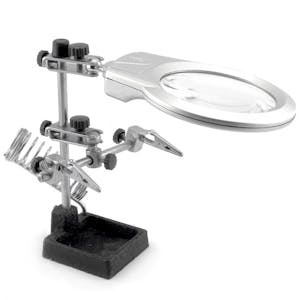Helping Hands Soldering Station with Magnifier & LED Light