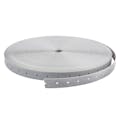 3/4" W x 100' L Gray Polypropylene Pipe & Duct Perforated Hanging Strap