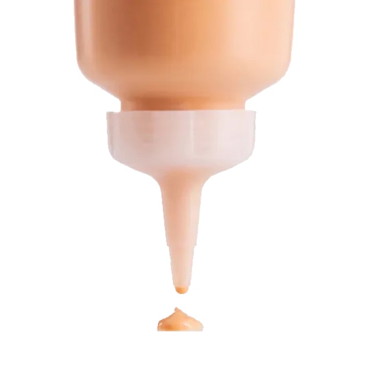 Mini Squeeze Sauce Bottles with Precise Dispensing Nozzle Cap