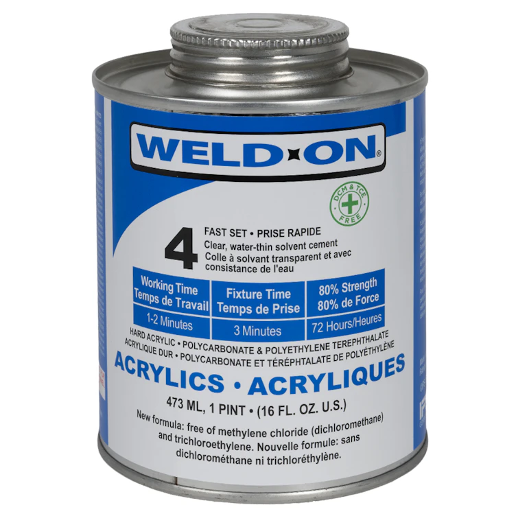 Pint Weld-On® 4™ Acrylic Cement