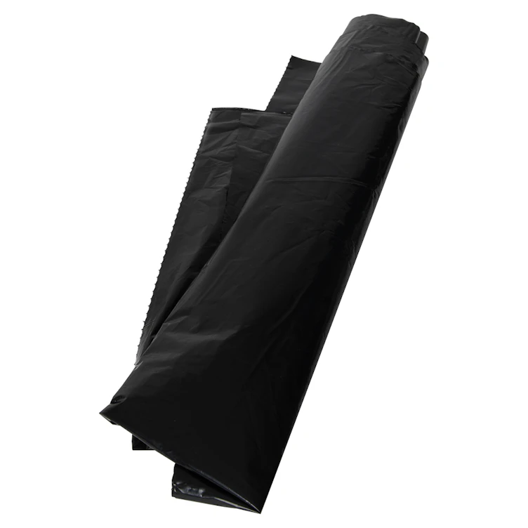 60" W x 60" L Black Pallet Cover Sheets - Case of 150