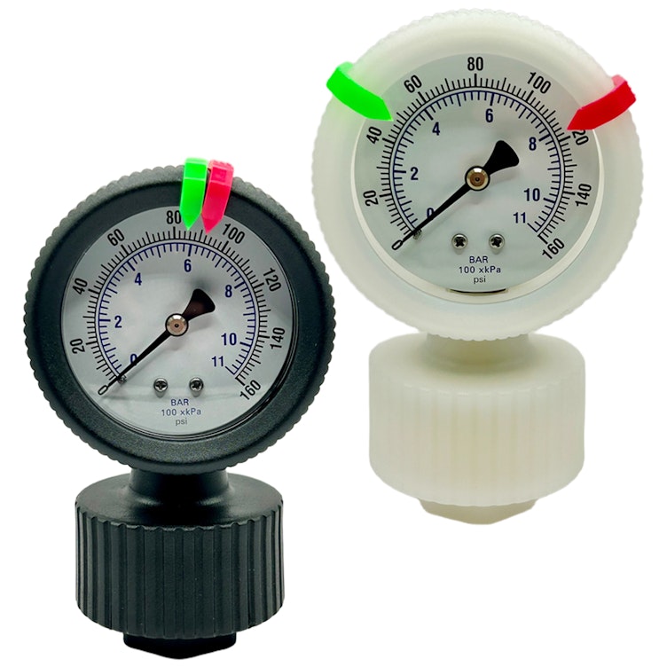 One-Piece Molded Pressure Gauge & Seal Assemblies