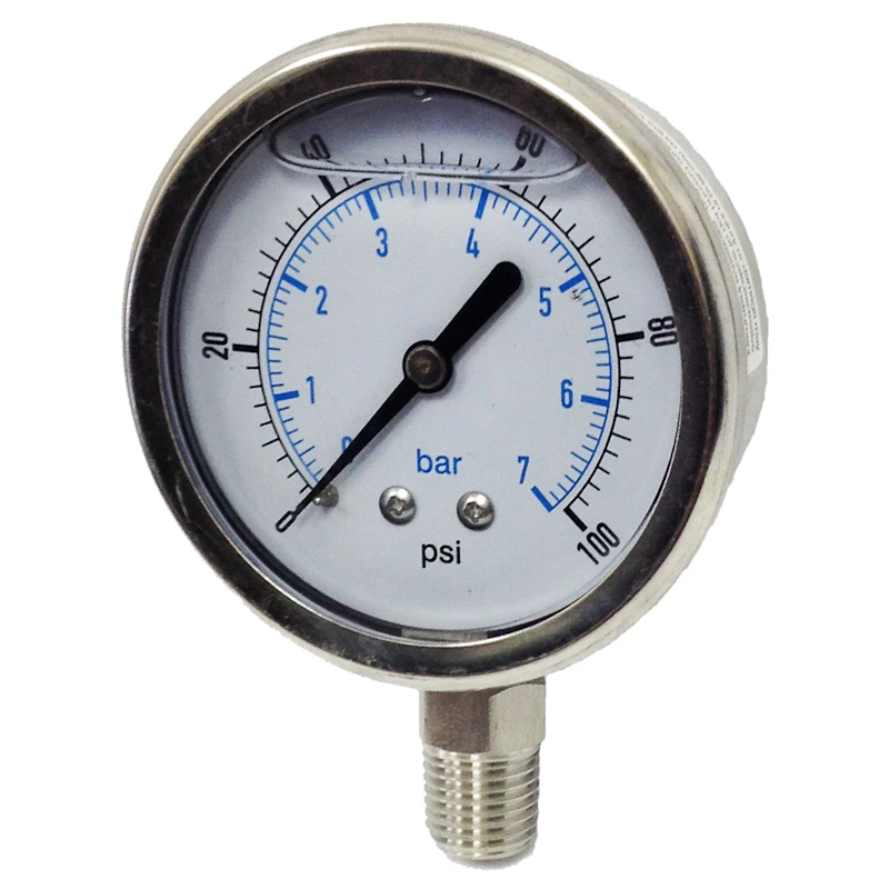 Stainless Steel Industrial Pressure Gauges