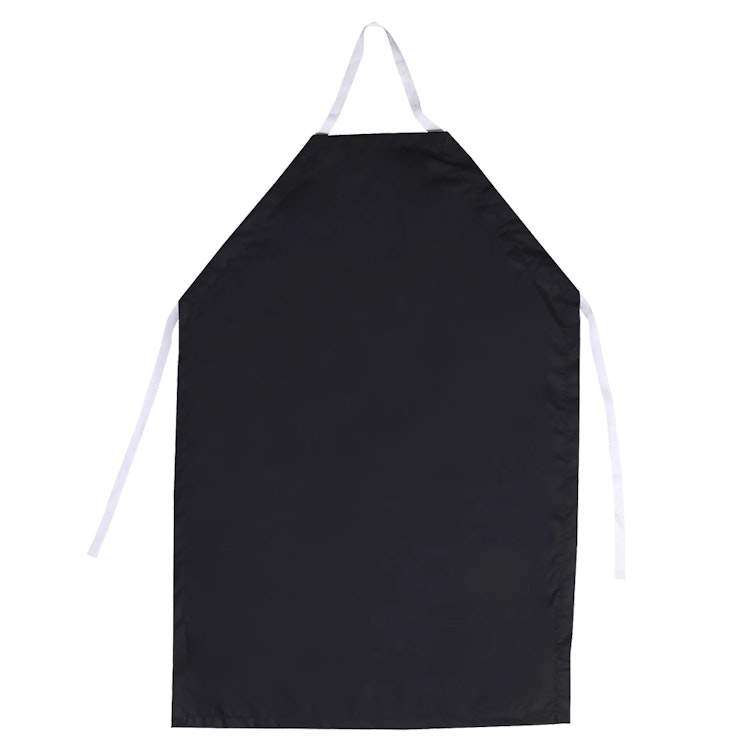 27" W x 30" L Black Student Rubber Apron