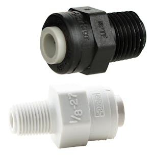 Parker TrueSeal™ Polypropylene Push-In Male Connectors
