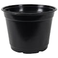 6" Round Black Thermoformed Maxi-Grow Azalea Plant Pot - 6" Dia. X 4.38" Hgt. (Case of 220)