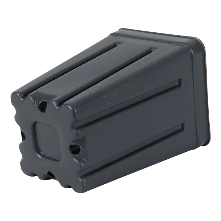 4" Square Black Thermoformed  Deep Plant Pot - 3.5" L x 3.5" W x 5.02" Hgt. (Case of 450)