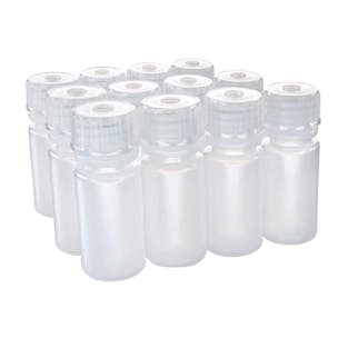 LDPE Narrow Mouth Round Reagent Bottles with Caps