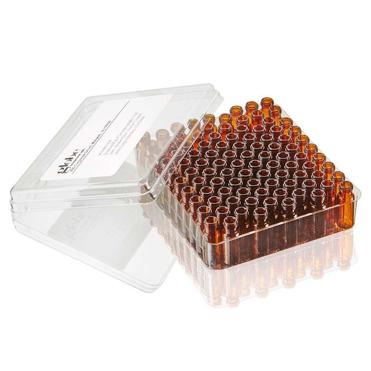 DiamondPure™ Glass Chromatography Vials & Screw Caps