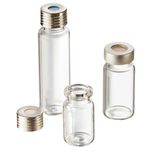DiamondPure™ Glass Headspace Vials & Caps