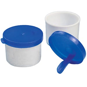 Specimen Collection Container with Snap Cap & Attached Spoon