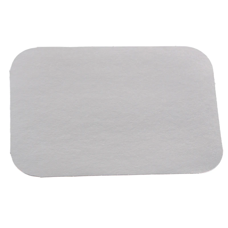 Foil Flat Lid for 27 oz. Foil Oblong Shallow Food Container - Case of 500