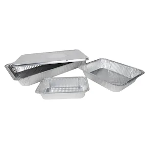 Heavy-Duty Foil Steam Table Buffet Pans & Lids