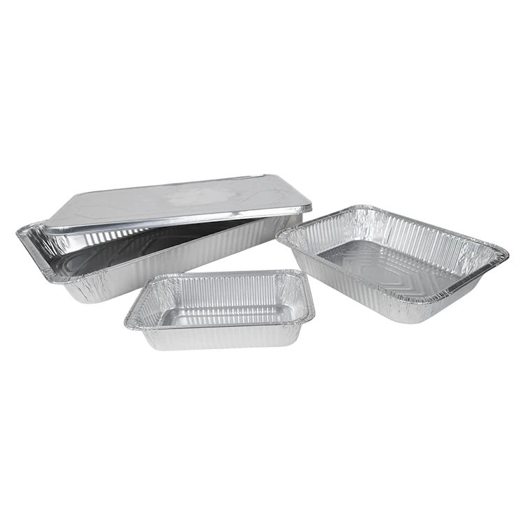 Heavy-Duty Foil Steam Table Buffet Pans & Lids