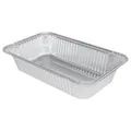 1/4 Size Silver Foil Deep Steam Table Buffet Pan (Lid Sold Separately) - Case of 250