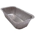1/3 Size Silver Foil Deep Steam Table Buffet Pan (Lid Sold Separately) - Case of 100