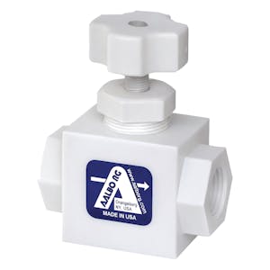 VT6 Series High-Flow PTFE Needle Valve