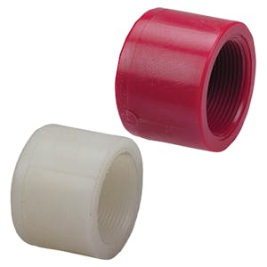 Chemtrol® Kynar® PVDF Schedule 80 Threaded Caps