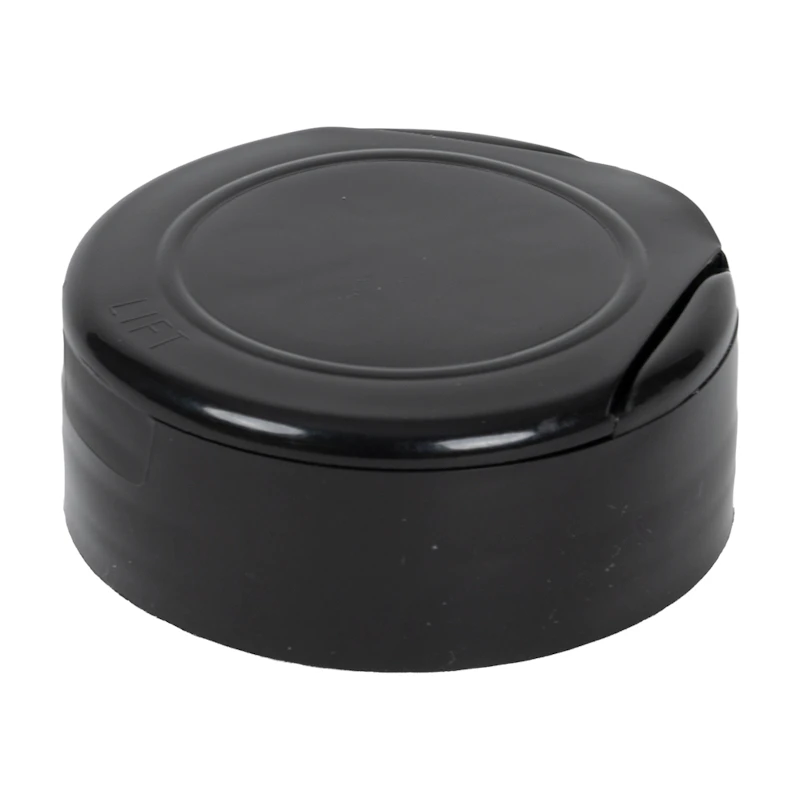 48/485 Black 5 Hole Spice Cap with Heat Induction Liner - 0.300" Holes