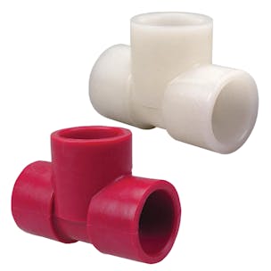 Chemtrol® Kynar® PVDF Schedule 80 Socket Tees