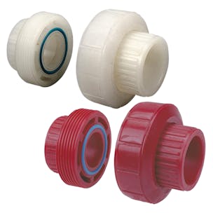Chemtrol® Kynar® PVDF Schedule 80 Socket Unions