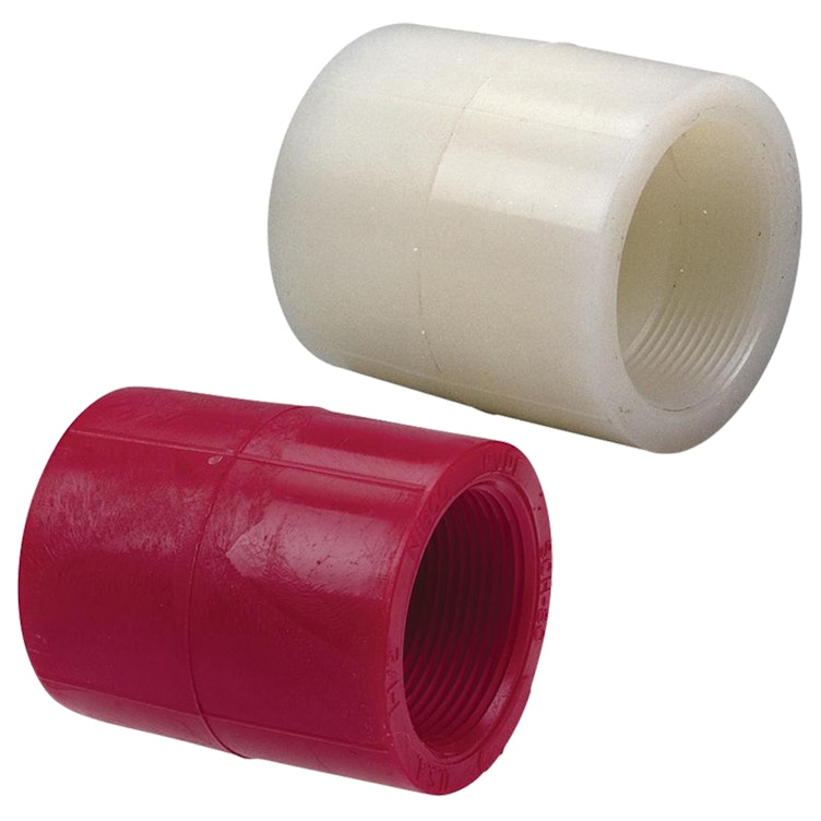 Chemtrol® Kynar® PVDF Schedule 80 Threaded/Socket Female Adapters