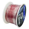 16 AWG 19-Strand Primary Wire with Red PVC Insulation - 100' Spool