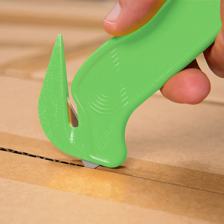 Disposable Safety Film Cutters with Concealed Blade & Tape Splitter