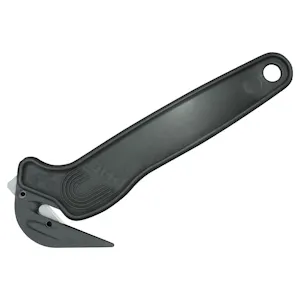 Black Recycled Disposable Safety Film Cutter with Tape Splitter