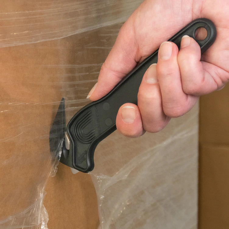 Disposable Safety Film Cutters with Concealed Blade & Tape Splitter