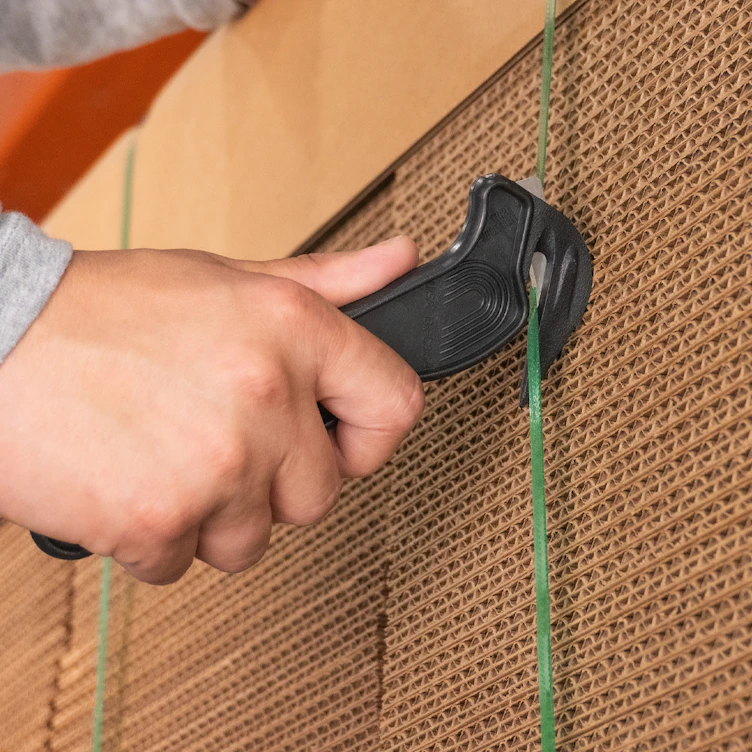 Disposable Safety Film Cutters with Concealed Blade & Tape Splitter