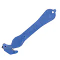 Dark Blue Klever ExcelXD MD Metal-Detectable Disposable Safety Cutter with Dual Tape Splitters