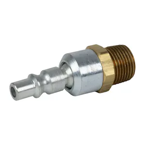 1/4" Body x 3/8" MNPT Brass/Steel ARO Interchange Pneumatic Ball Swivel Connector