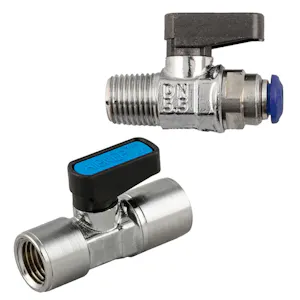 Straight Thru Mini Ball Valves