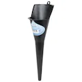 6 oz. Black Polypropylene  Universal Funnel