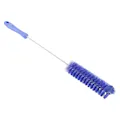 Purple Vikan® Stainless Steel Tube Brush with Stiff Polyester Bristles & Polypropylene Handle - 1.6" Dia. x 19.7" L