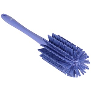 3.1" Dia. Purple Polypropylene Vikan® Pipe Brush with Medium Polyester Bristles