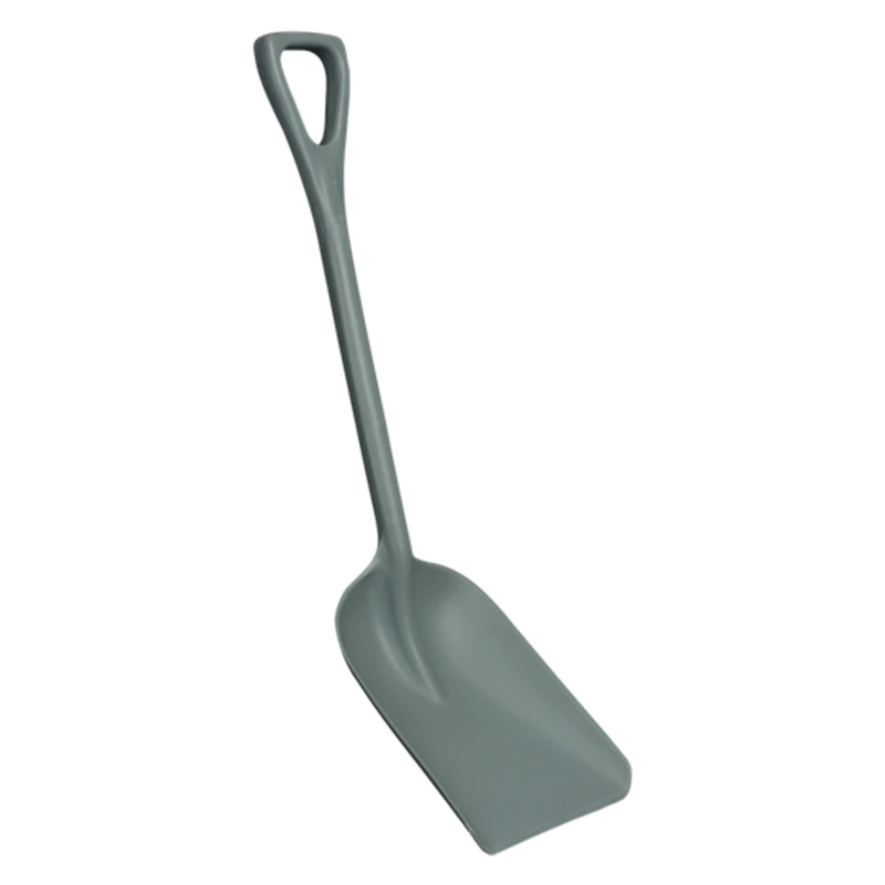 10.2" Gray Polypropylene Vikan® Hygienic One-Piece Shovel with Small Blade