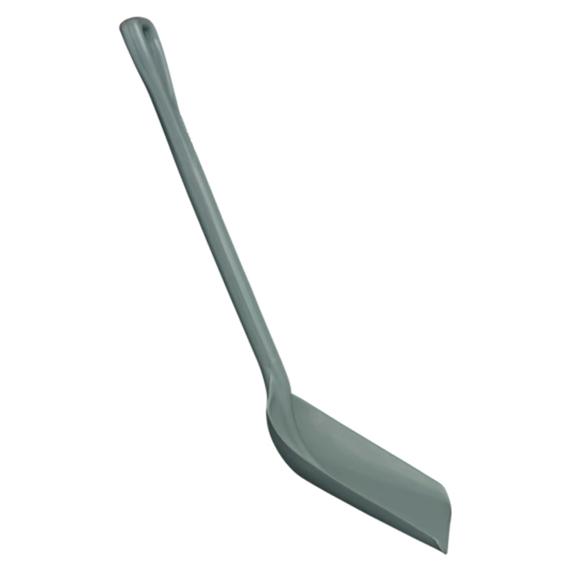 10.2" Gray Polypropylene Vikan® Hygienic One-Piece Shovel with Small Blade