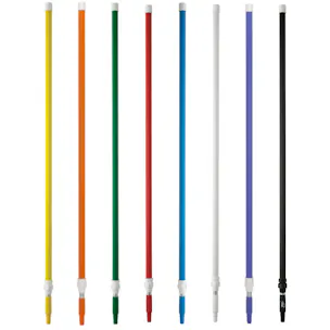 Vikan® Color-Coded Aluminum Telescopic Handles