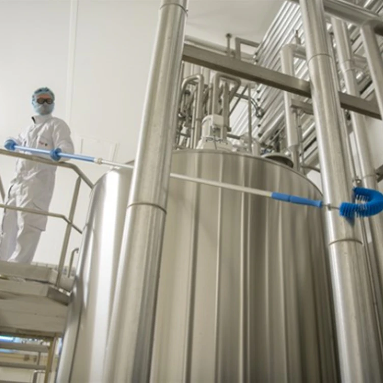 Vikan® Color-Coded Aluminum Telescopic Handles