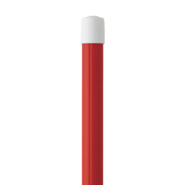 62" to 109.4" Red Vikan® Polypropylene & Aluminum Telescopic Handle