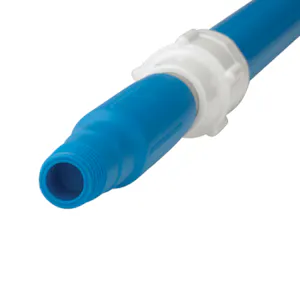 62" to 109.4" Blue Vikan® Polypropylene & Aluminum Telescopic Handle