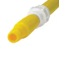 62" to 109.4" Yellow Vikan® Polypropylene & Aluminum Telescopic Handle