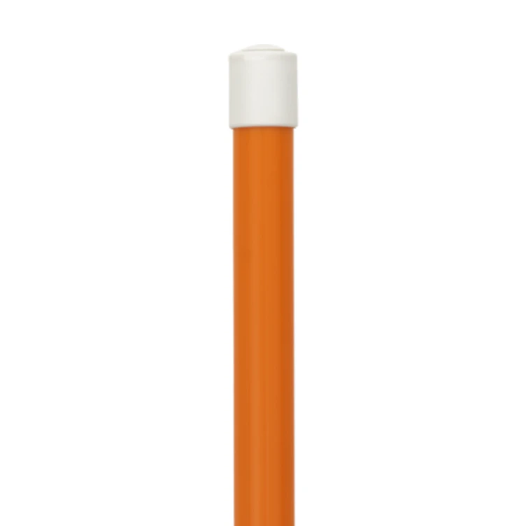 62" to 109.4" Orange Vikan® Polypropylene & Aluminum Telescopic Handle