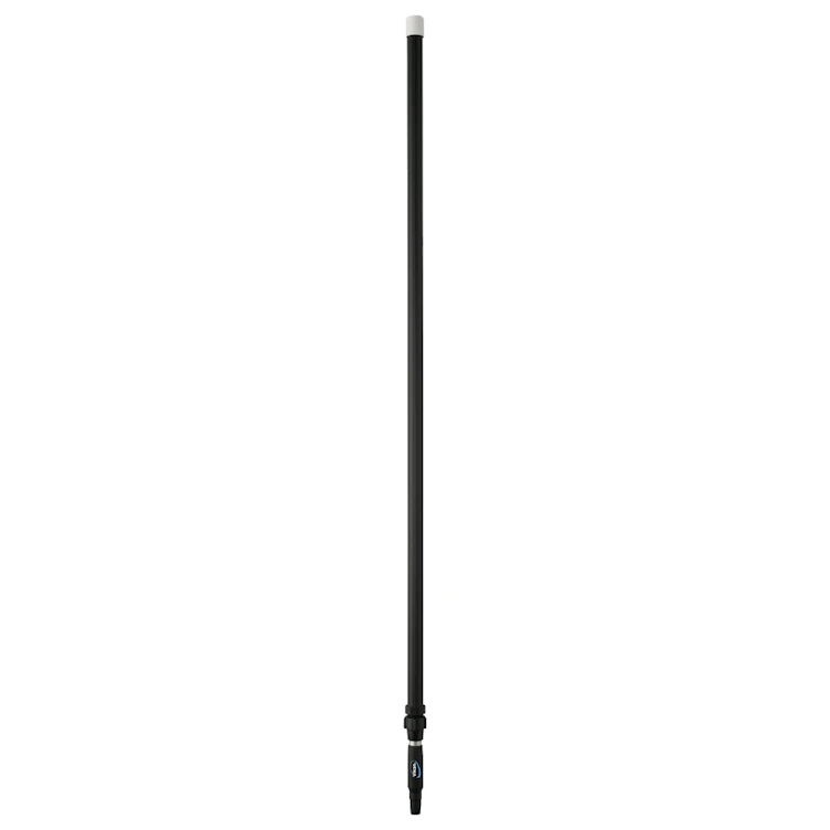 62" to 109.4" Black Vikan® Polypropylene & Aluminum Telescopic Handle